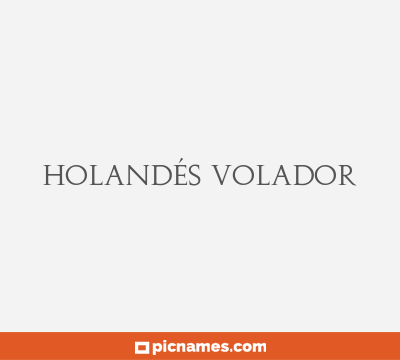 Holandés Volador